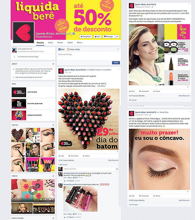 Fanpage Facebook | Quem Disse Berenice? Fanpage Facebook | Quem Disse Berenice?